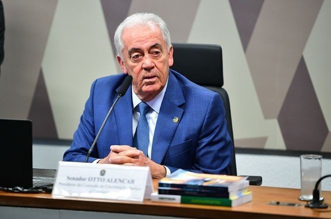 Presidente Da Ccj Do Senado, Otto Alencar (psd Ba) Edilson Rodrigues Agência Senado