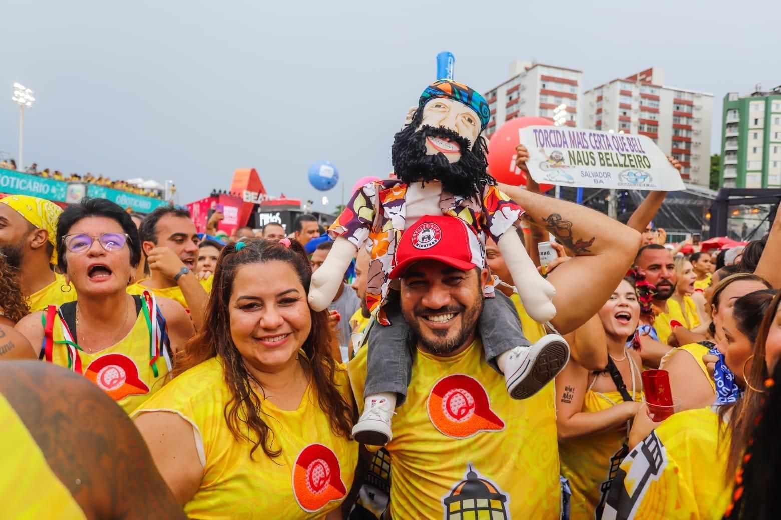Mesmo ap&oacute;s deixar o Chiclete com Banana, Bell continuou como uma das atra&ccedil;&otilde;es mais disputadas do Carnaval. | Foto: Alfredo Filho/Secom PMS