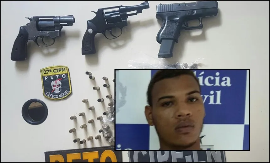 Líder do tráfico de drogas no Recôncavo Baiano é morto após troca de tiros com a polícia