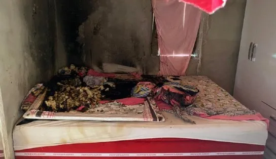 Preso homem que colocou fogo na casa da ex no interior da Bahia; mulher era o alvo do ataque