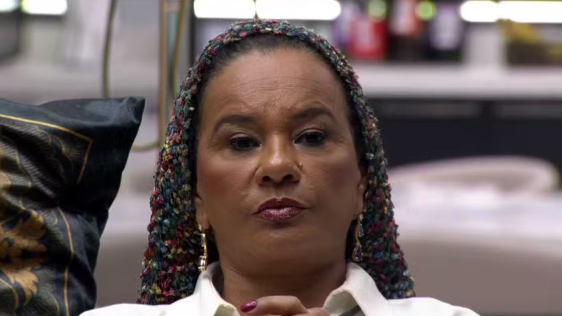 Solange Couto &eacute; eliminada do BBB 26. Foto: Globo