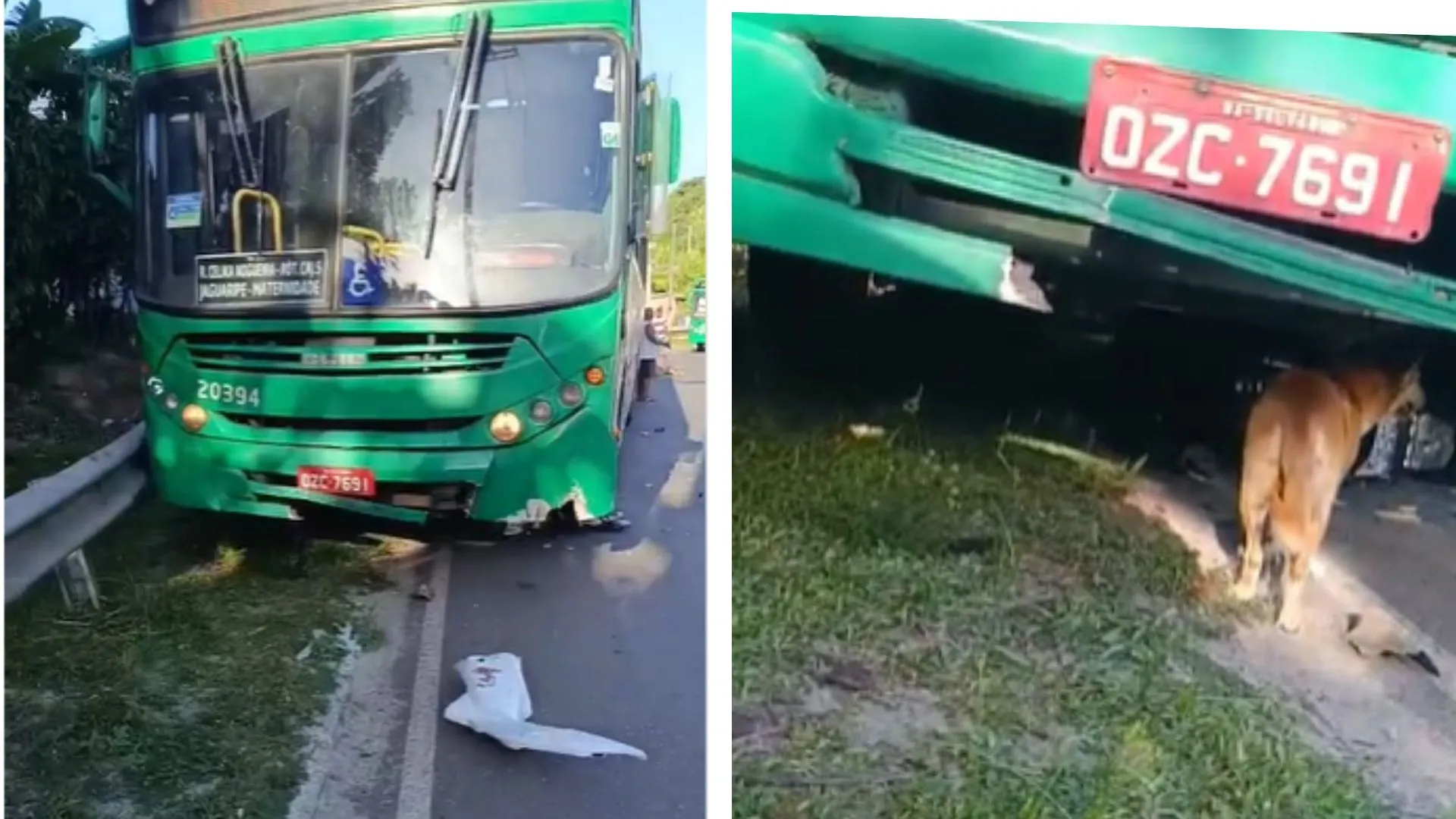 Motociclista morre em acidente com ônibus no bairro de Cajazeiras, em Salvador