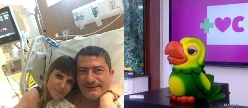 APÓS PASSAR MAL: ‘Louro José’ volta à programa matinal e agradece carinho do público