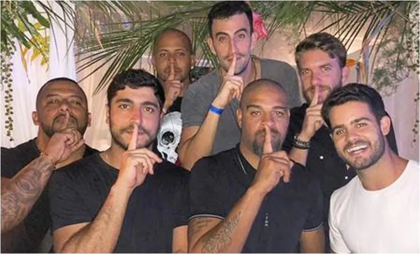 Ex-marido de Anitta curte boate com Adriano Imperador em Jurerê Internacional