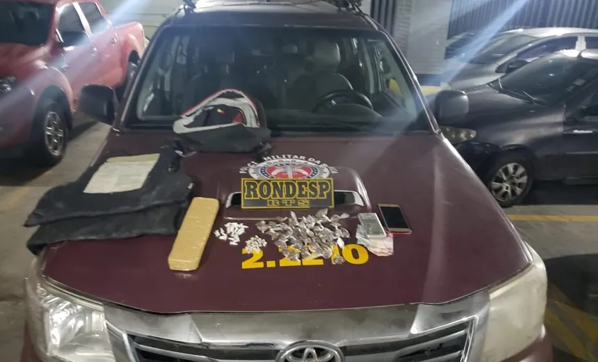 Suspeito de duplo homicídio é preso com drogas no Pelourinho 