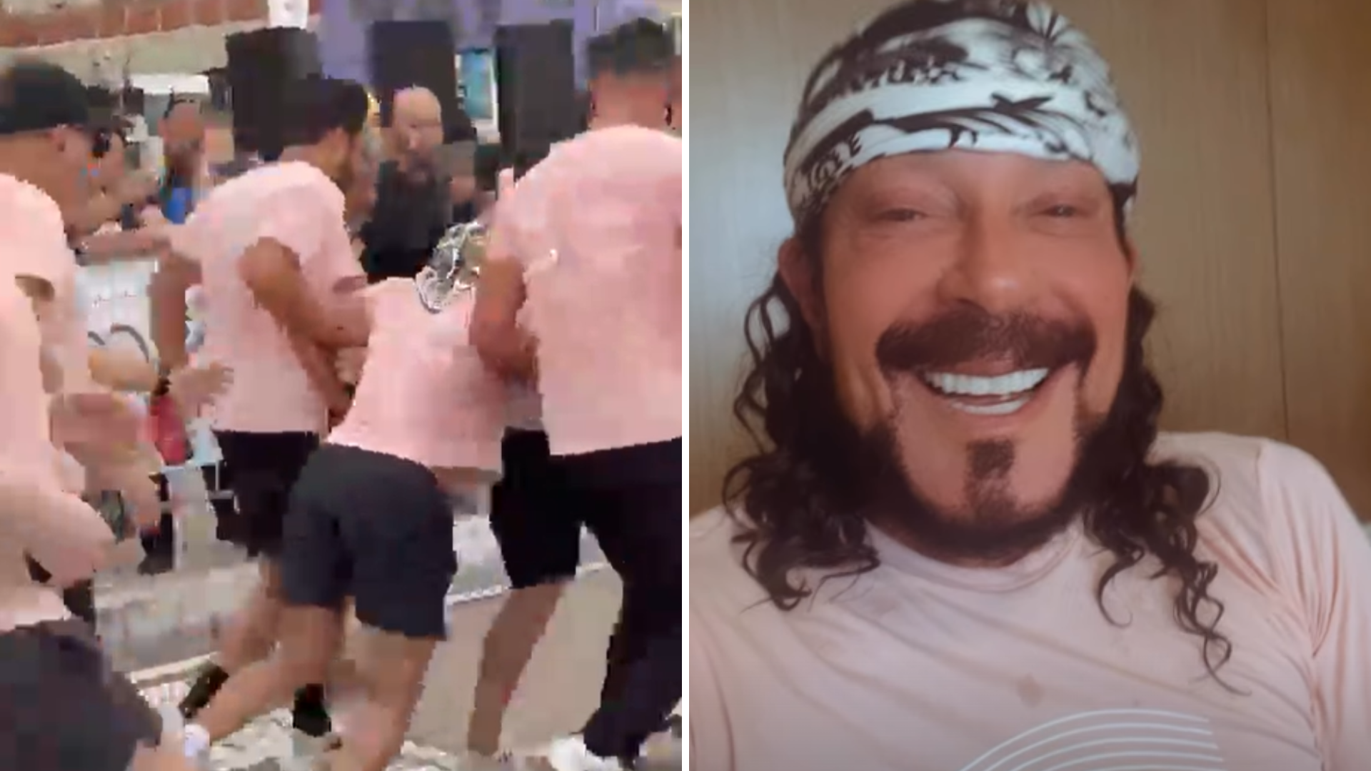 Bell Marques tranquiliza fãs após passar mal em corrida. Foto: Redes sociais 