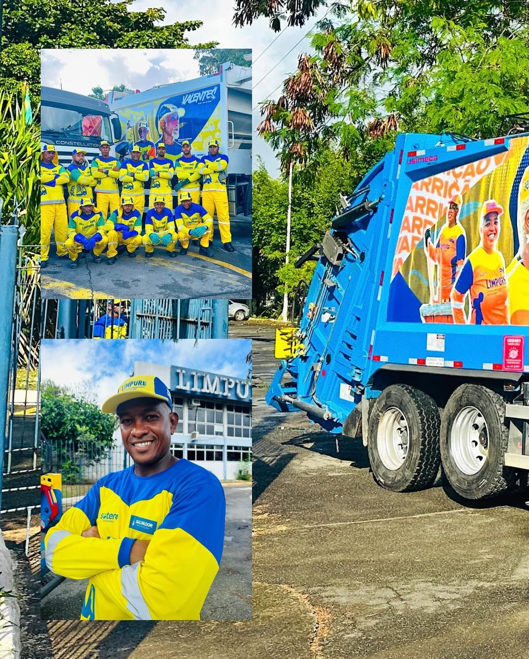 Dia do Gari. Foto: Redes sociais / @limpurb