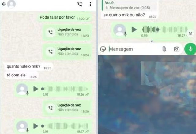 Pais ainda ameaçaram os próprios familiares. Foto: Reprodução| SBT News
