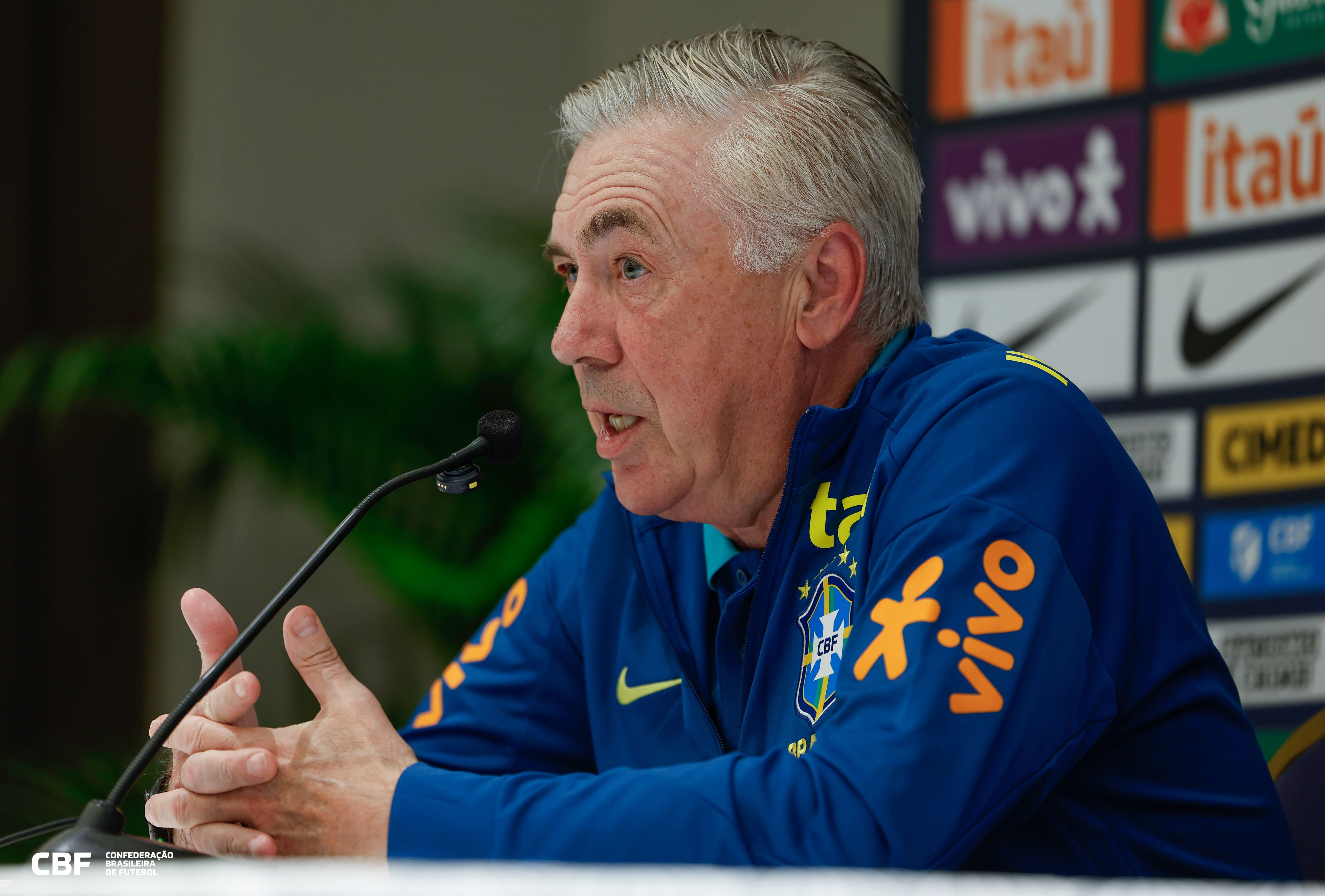 Carlo Ancelotti. Foto: Rafael Ribeiro | CBF