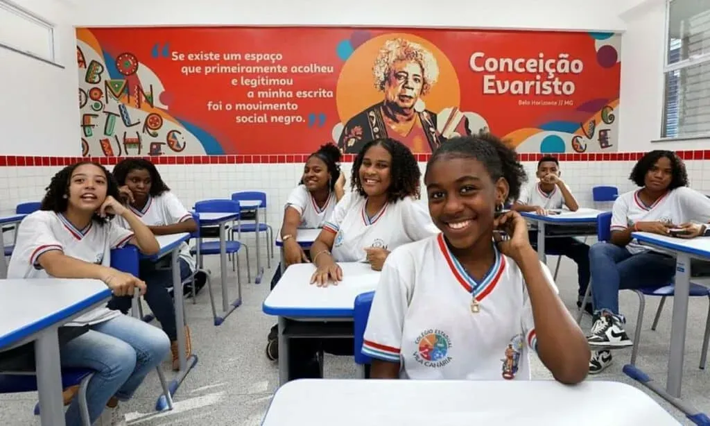 Rede estadual de ensino na Bahia. Foto: Pedro Moraes / Divulgação