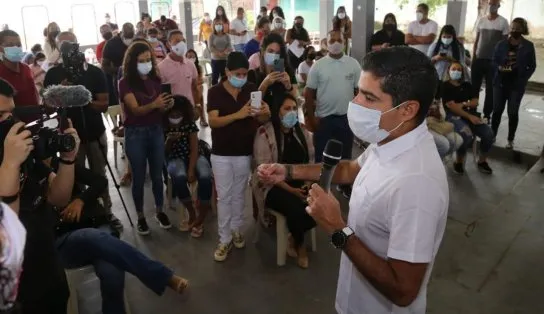 ACM Neto critica Governo Federal durante viagem pela Bahia; "apontei vários erros"