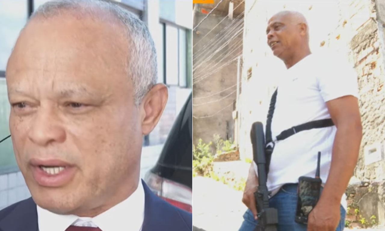 'Nossa miss&atilde;o, infelizmente', diz delegado ap&oacute;s morte de investigador.Foto: TV Aratu