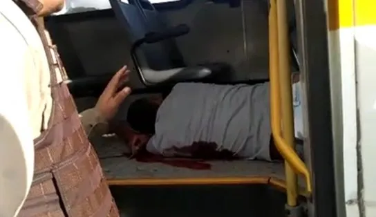 VÍDEOS: suspeitos de assalto a ônibus são baleados na BR-324
