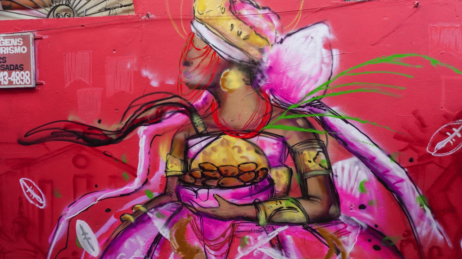 Homenagem a Santa Bárbara e Iansã. Foto: Matheus Aguiar