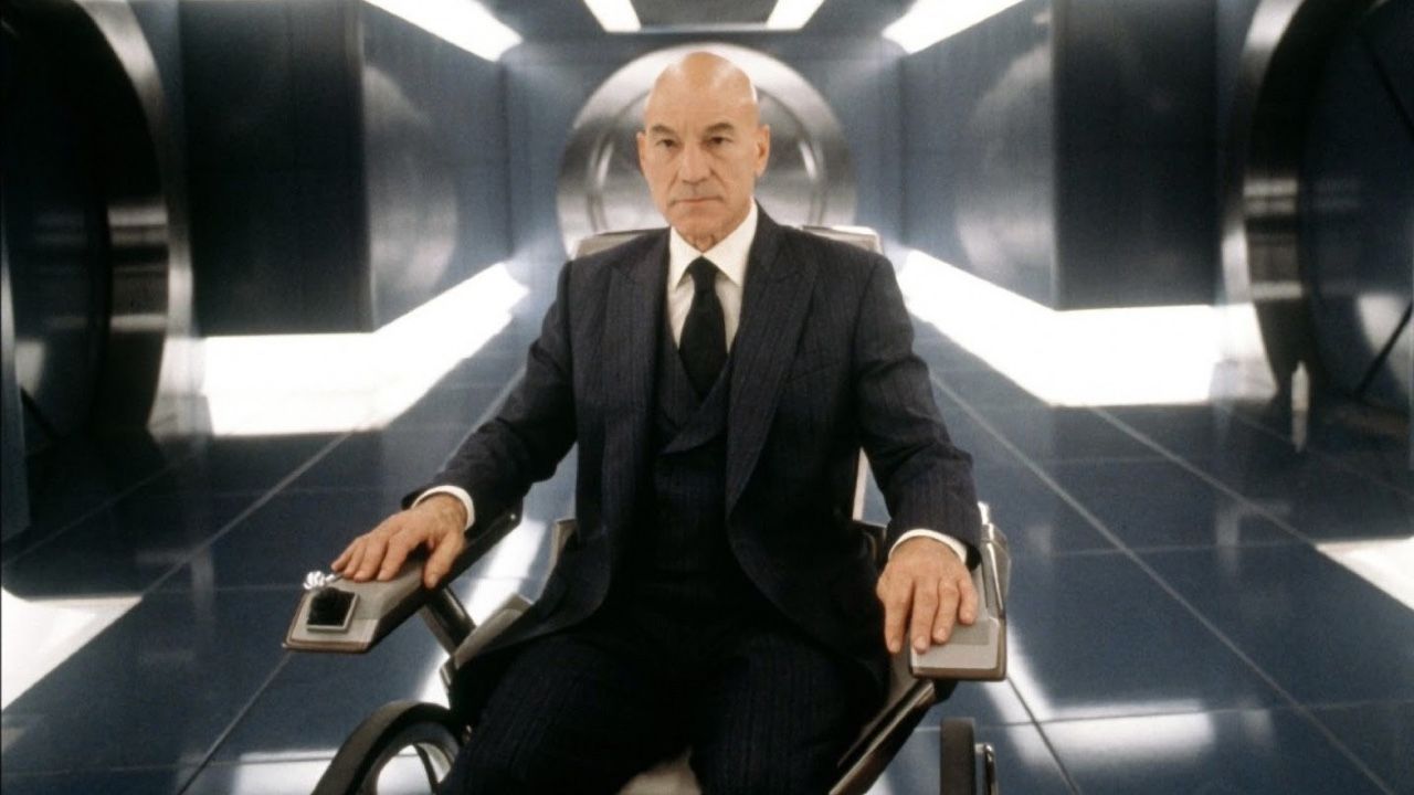 Patrick Stewart Como Professor Xavier Foto Divulgação
