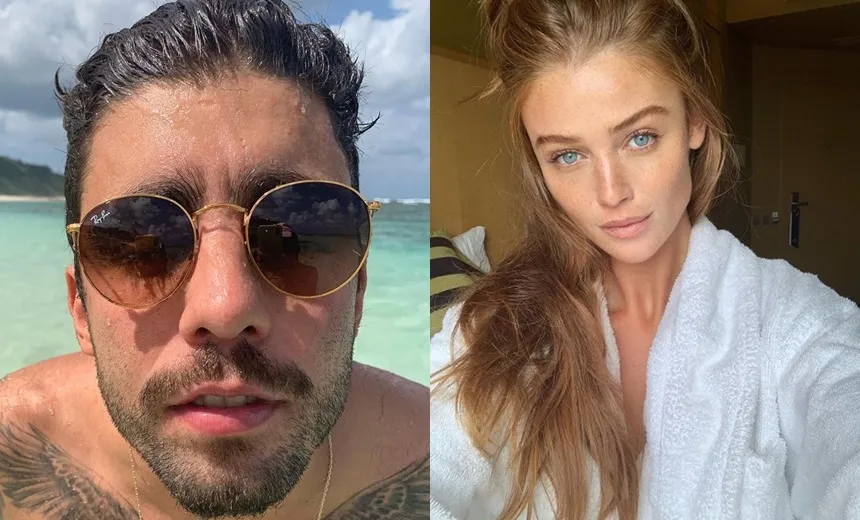 A fila anda! Modelo é o novo affair de  Pedro Scooby