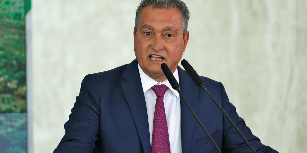 Rui Costa durante agenda p&uacute;blica. Ex-governador da Bahia e ex-ministro da Casa Civil, ele &eacute; candidato ao Senado Federal nas elei&ccedil;&otilde;es de 2026