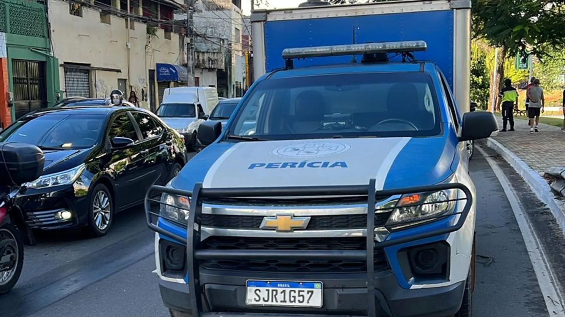 Identidade do motociclista ainda não foi divulgado. Foto: AC Ferreira / TV Aratu