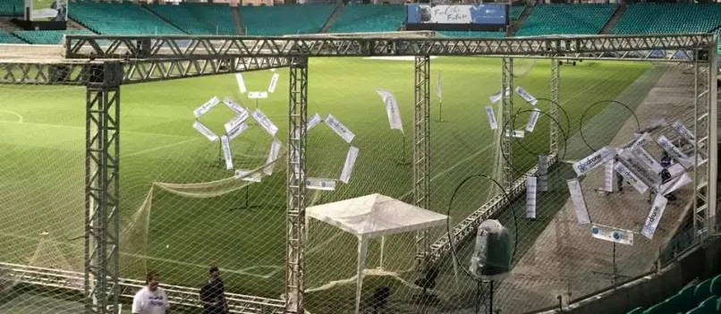 CAMPUS PARTY: Quinze competidores disputam a etapa baiana do Campeonato Brasileiro de Corrida de Drone