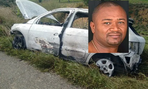 Corpo de empresário é encontrado queimado ao lado de carro em rodovia