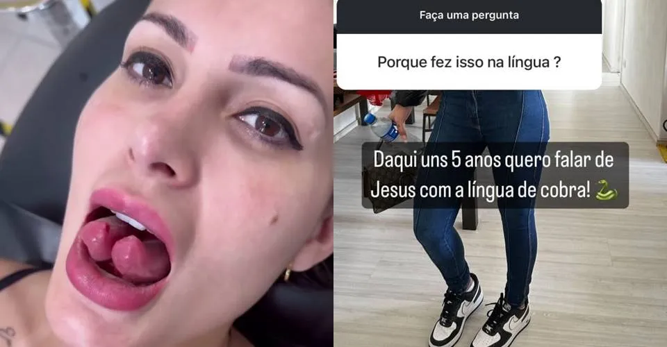 Andressa Urach pretende abrir Igreja: 'Quero falar de Jesus com a língua de cobra'