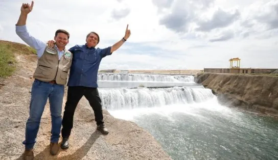 "O Canal do Sertão Baiano será um divisor de águas no desenvolvimento do interior da Bahia", garante Roma