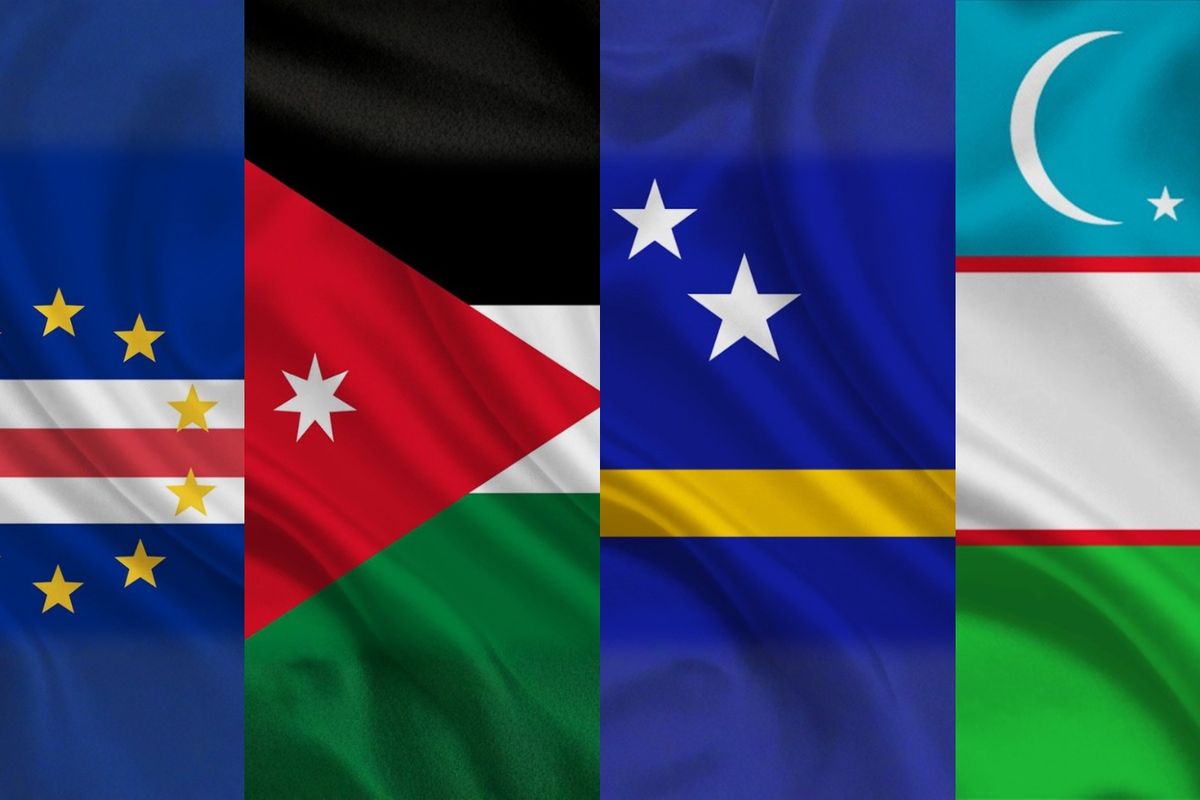 Cabo Verde, Jord&acirc;nia, Cura&ccedil;ao e Uzbequist&atilde;o s&atilde;o estreantes da Copa Do Mundo. Foto: Reprodu&ccedil;&atilde;o