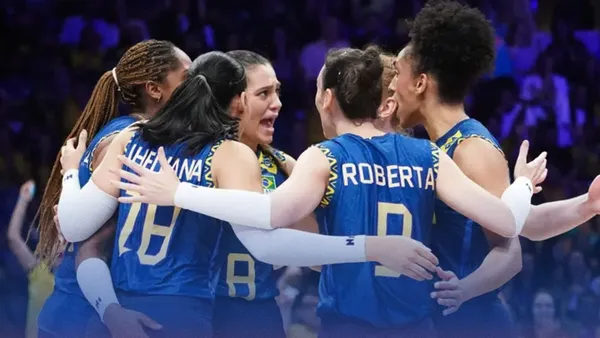 Brasil perdeu para a It&aacute;lia por 3 a 0 | Foto: Reprodu&ccedil;&atilde;o/Instagram (@cbvolei)