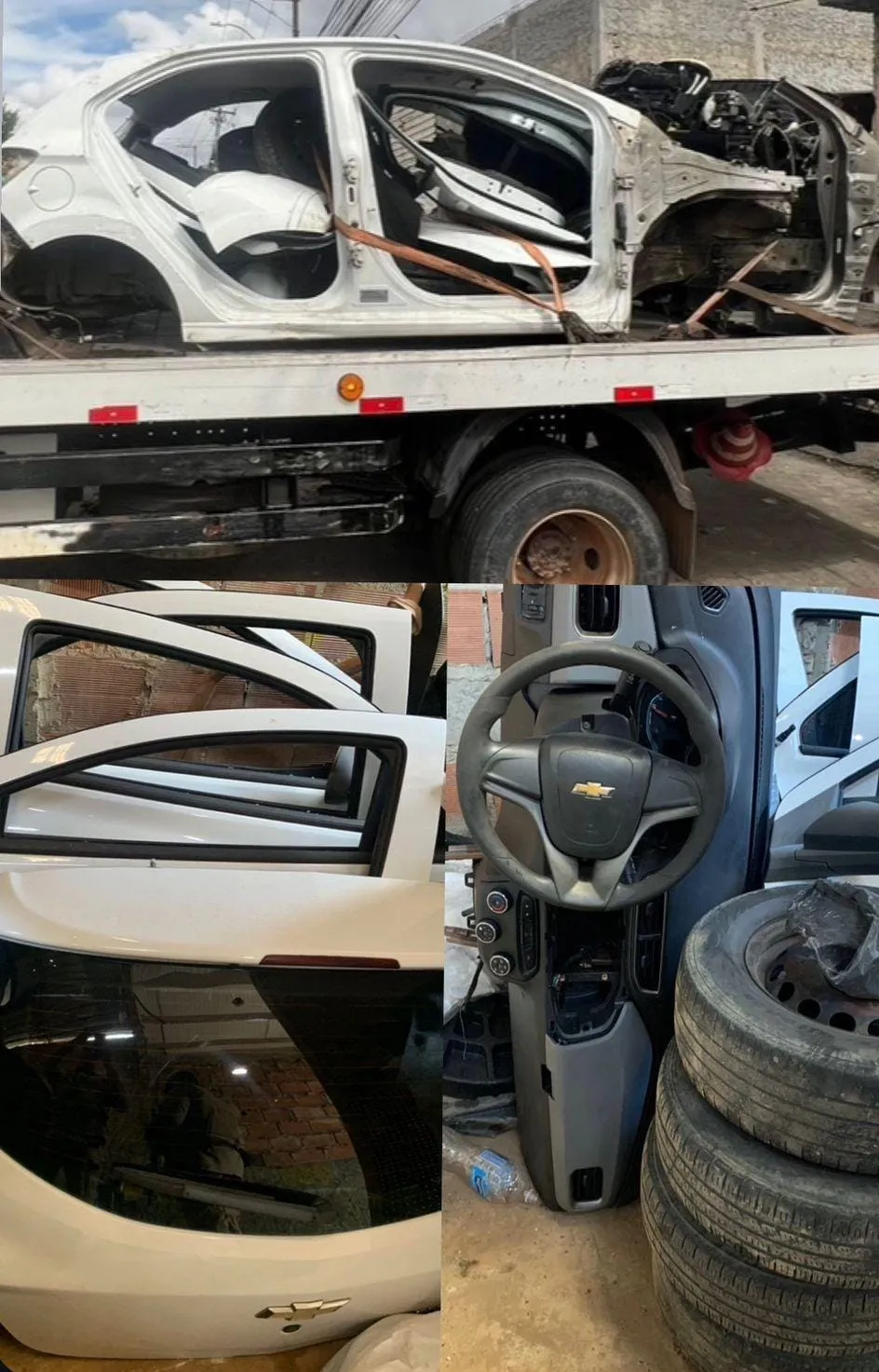 PM recupera veículo roubado e desarticula desmanche de carros em Valéria