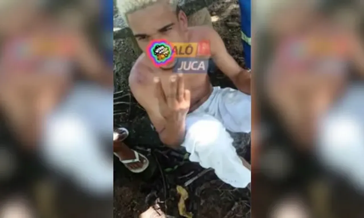 Antes de ser morto, criminosos obrigaram jovem a fazer sinal de rival. Foto: Reprodu&ccedil;&atilde;o