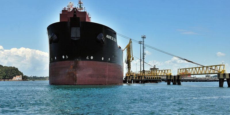 O TEMADRE é um dos maiores terminais marítimos de petróleo e derivados do país/Foto: Divulgação/TEMADRE