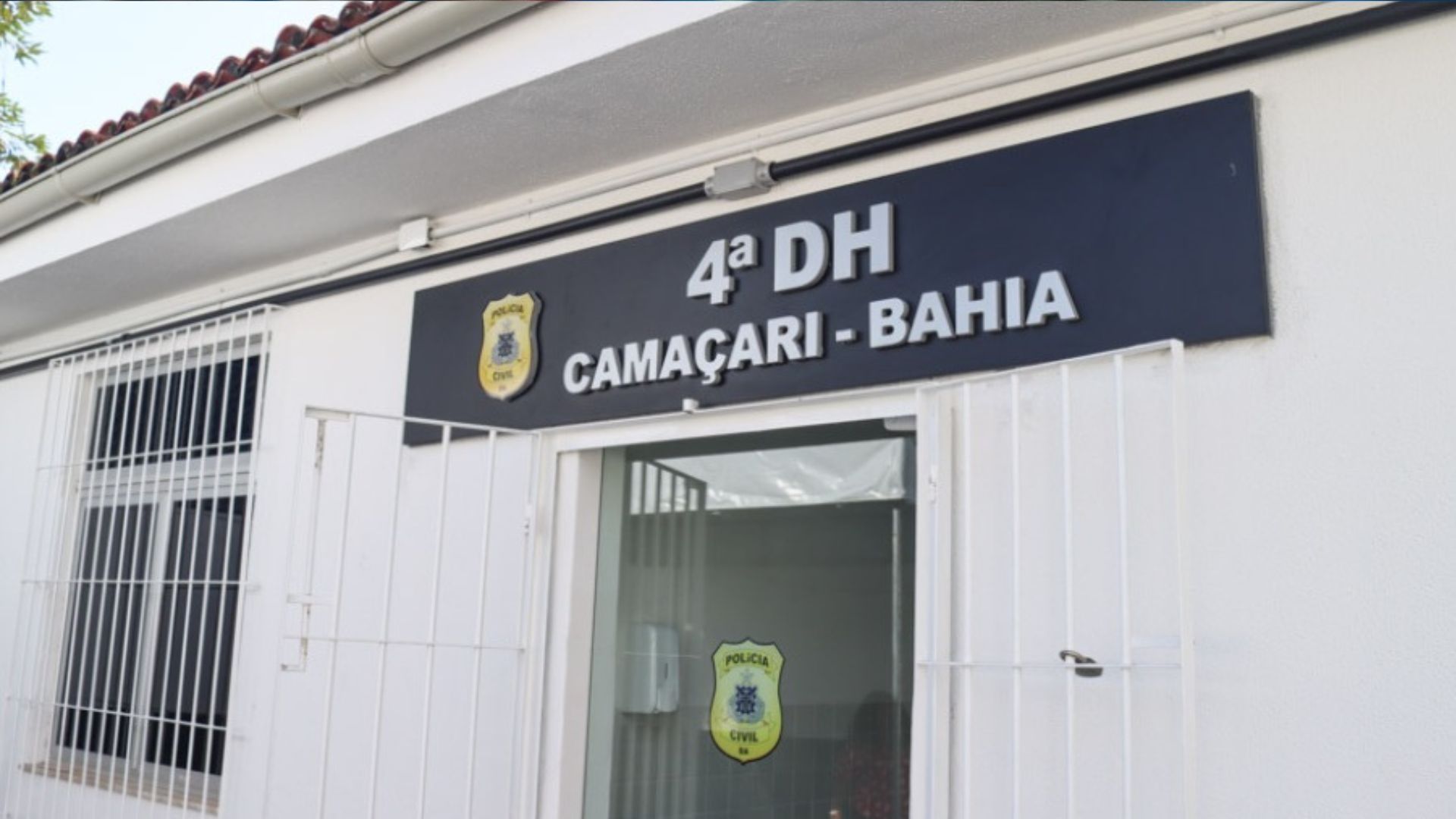 Delegacia de Homicídios de Camaçari. Foto: Reprodução