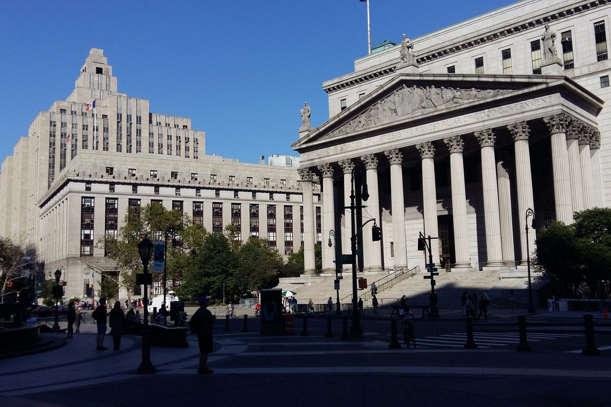 Tribunal de Nova York. Foto: Ilustra&ccedil;&atilde;o