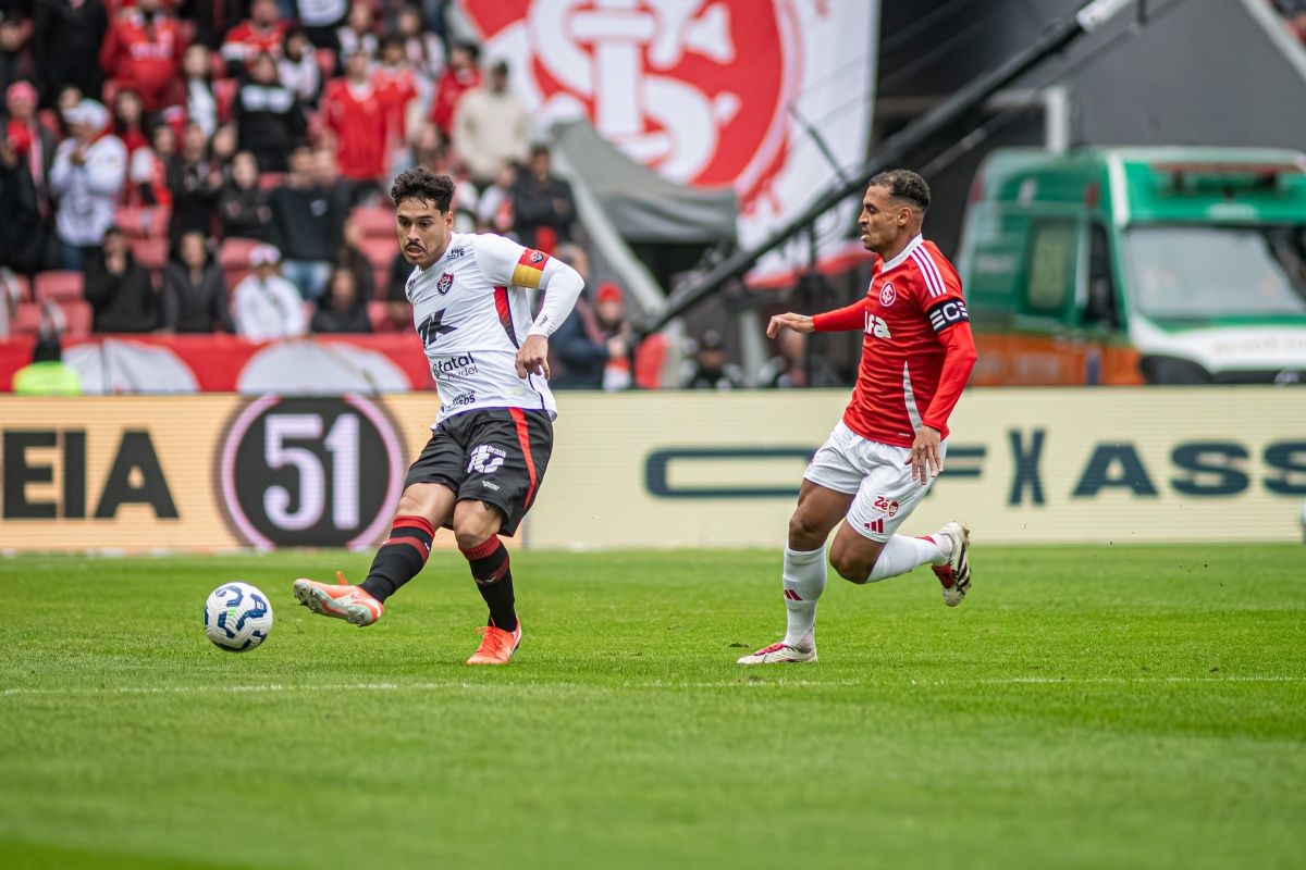 O primeiro jogo entre Vitória e Inter terminou em 1x0 para os gaúchos. Foto: Victor Ferreira/EC Vitória