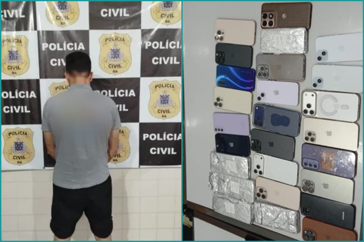'Gata, me liga, mais tarde tem balada': Celulares furtados em show de Gusttavo Lima são encontrados na Bahia. Foto: Redes Sociais