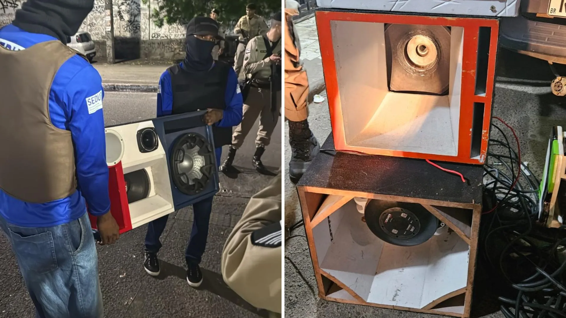 Operação Paredão apreende drogas, arma e som em três cidades da Bahia