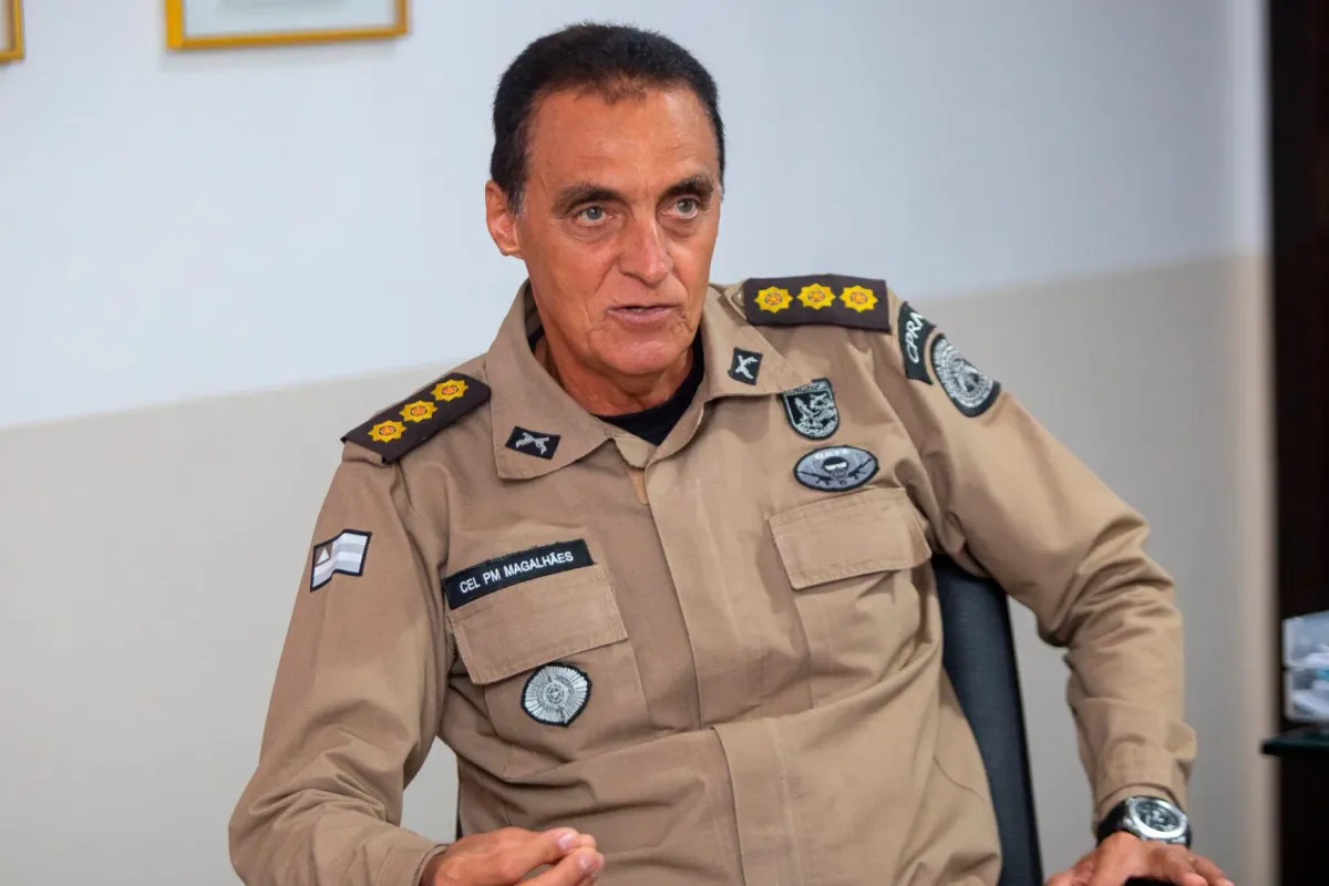 Comandante Geral, coronel Magalh&atilde;es destaca atitude do major. Foto: Divulga&ccedil;&atilde;o