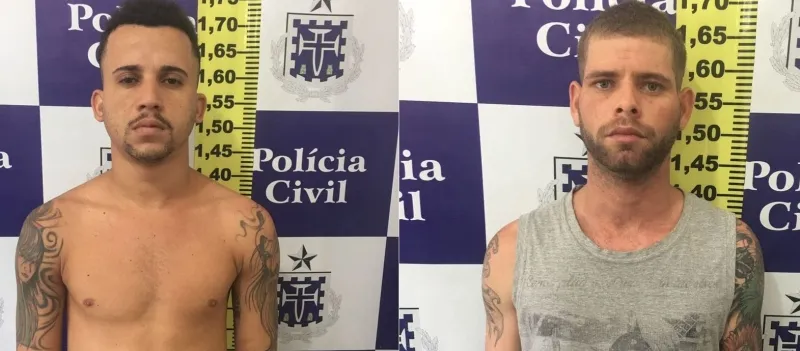 TERROR: Dupla é presa suspeita de participação em tiroteio que resultou em homicídio em Feira de Santana