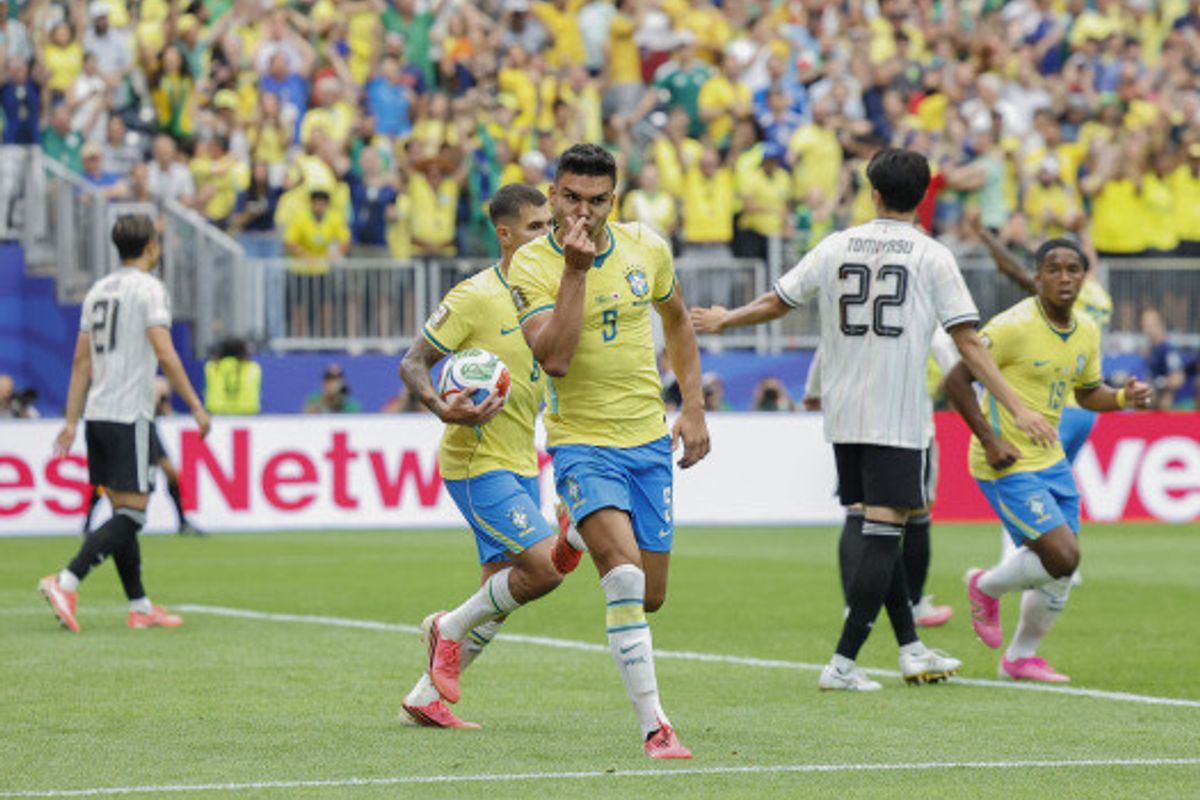 Brasil supera Jap&atilde;o. CBF Media