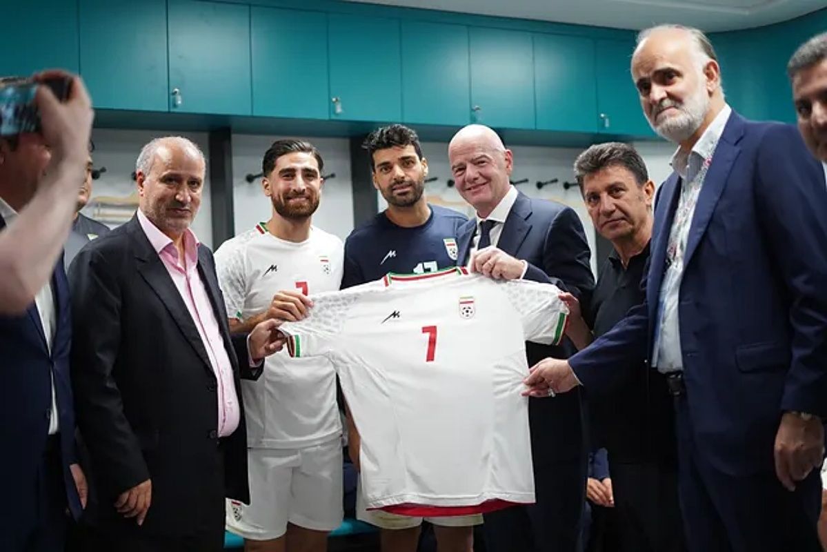 A Fifa avalia o que fazer caso o Ir&atilde; desistir da Copa do Mundo. Foto: Divulga&ccedil;&atilde;o/Team Melli