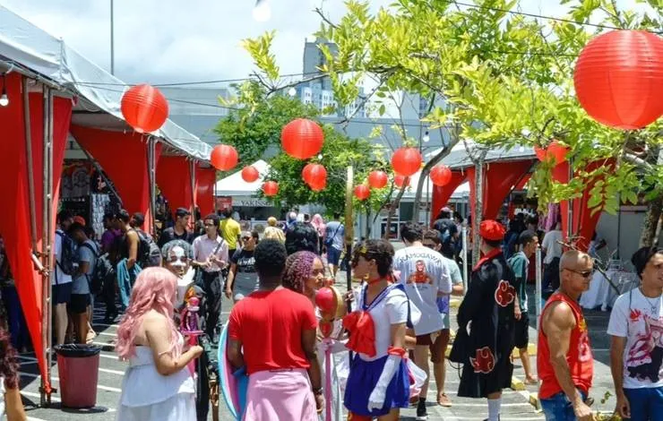 Cultura pop, cosplay e muito mais: 20ª edição do Anipolitan levou 10 mil pessoas ao evento neste final de semana