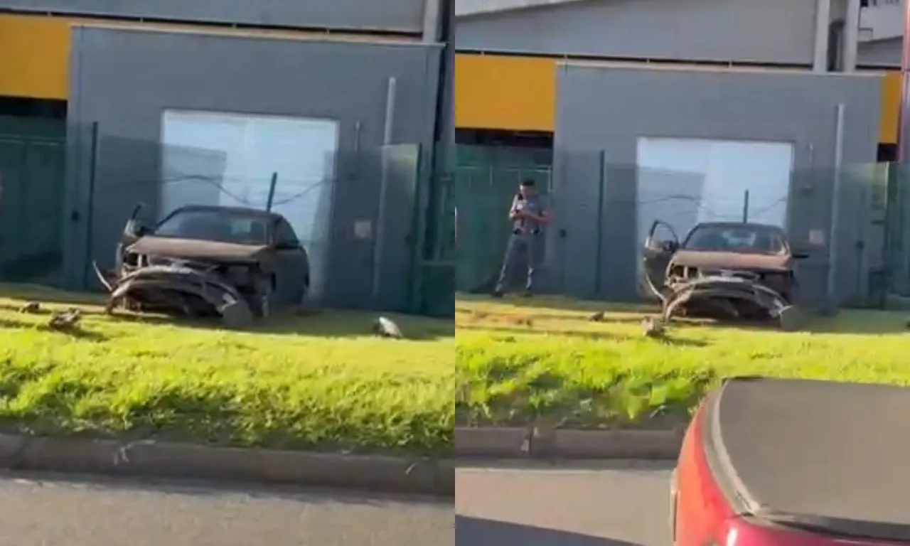 Acidente na Paralela