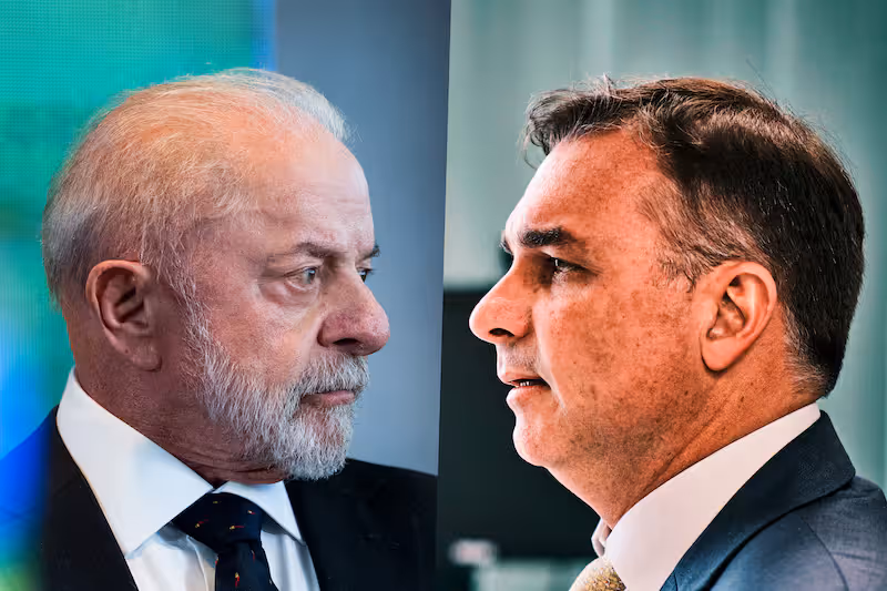 Fl&aacute;vio Bolsonaro e Lula disputam segundo turno da elei&ccedil;&atilde;o presidencial em outubro