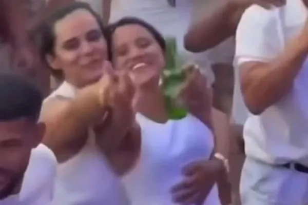 Vídeo mostra mulheres juntas no Réveillon antes de serem mortas por ex
