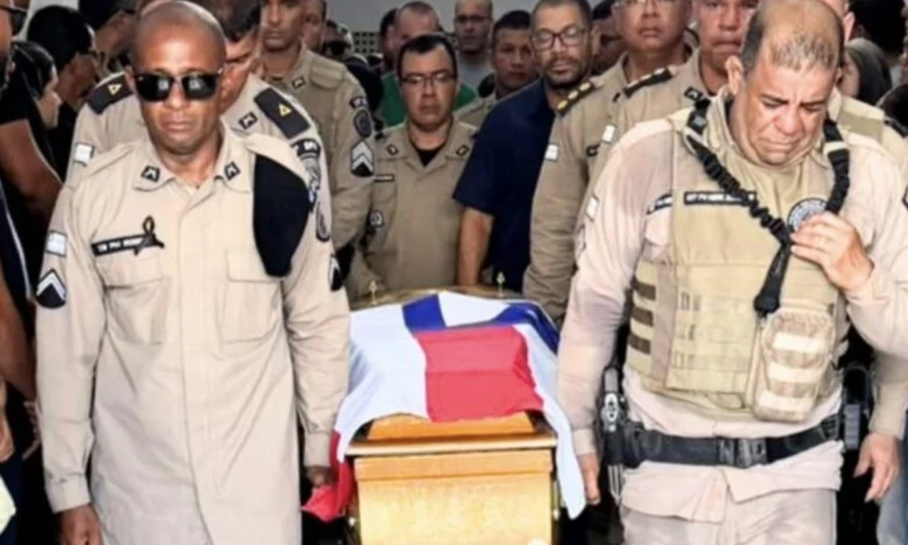 Sargento da PM morto em Santaluz &eacute; sepultado com homenagens na Bahia.Foto: Reprodu&ccedil;&atilde;o