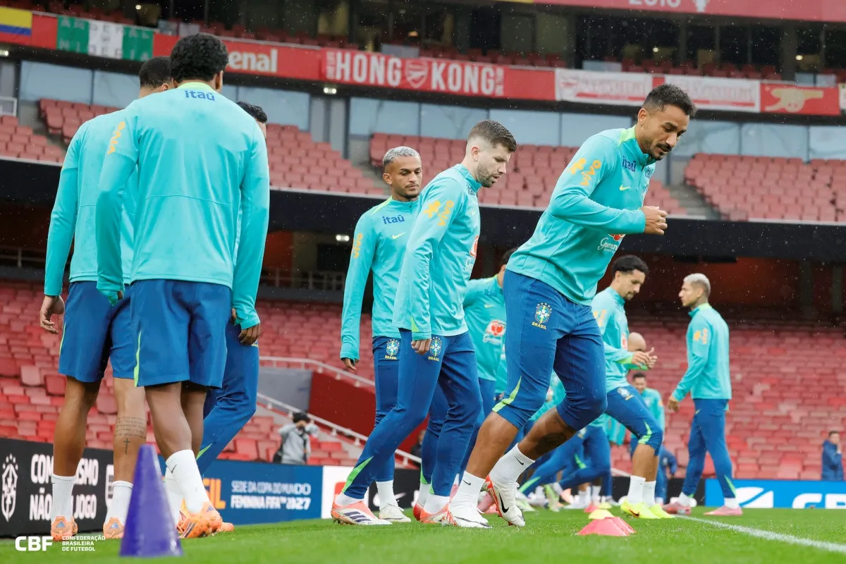 treino brasil x senegal