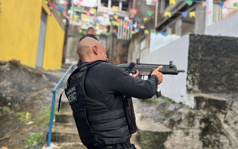 Opera&ccedil;&atilde;o Dose Final mobilizou equipes da Pol&iacute;cia Civil da Bahia em Salvador, S&atilde;o Paulo e Rio de Janeiro para desarticular uma organiza&ccedil;&atilde;o criminosa /Foto: Ascom-PCBA