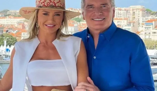  Boatos de que Roberto Justus obriga esposa a se maquiar e escovar os dentes antes dele acordar são falsos, garante Ana Paula