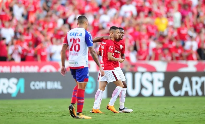 BRASILEIRÃO: Sem qualquer inspiração, Bahia estreia perdendo para o Internacional