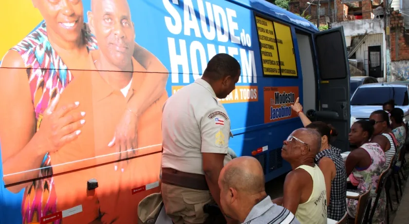 Exame gratuito de próstata é realizado em Salvador